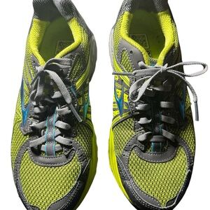 Brooks‎ ASR  Adrenaline Women’s Size 7.5 Trail Green Gray Running Shoes Low Top